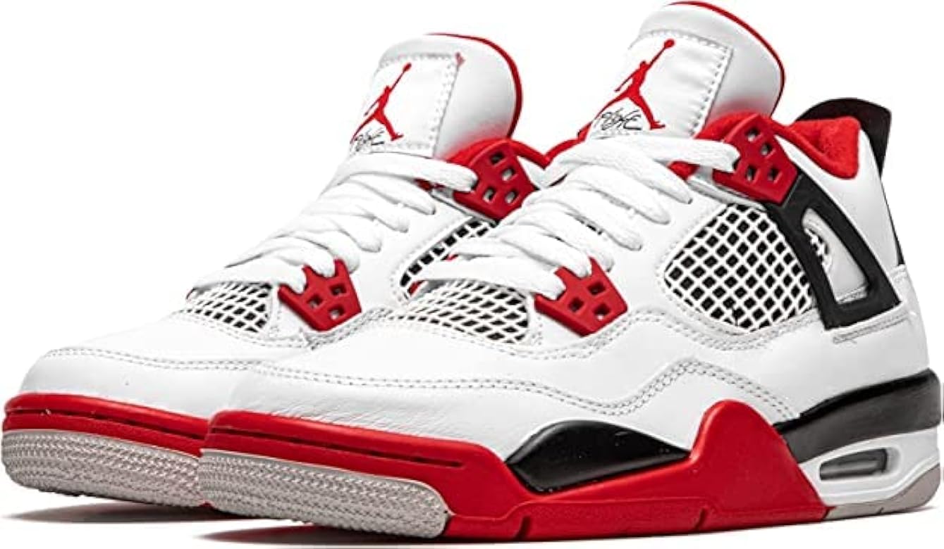 Nike Air Jordan 4 IV Retro Fire Red GS 2020 408452-160 Grade